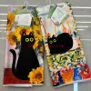 Digital printing cross-border cartoon kitten oil painting style tea towel 45*70cm household cleaning towel table mat Specification image